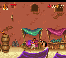 Aladdin (Japan) - ROMs Super NES - Nintendo - Super Nintendo ...